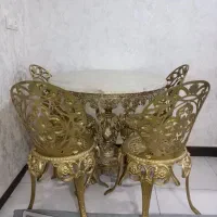 میز وصندلی طرح برنز