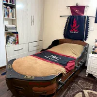 تخت و کمد برند آپادانا طرح کشتی|تخت و سرویس خواب|تهران, ازگل|دیوار