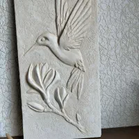 اجرا انواع تابلو گچبری مدرن روی دیوار وپتینه دیوار