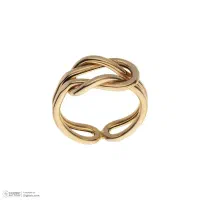 انگشتر طلا 18 عیار زنانه گره بینهایت سایز 53