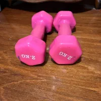 دو عدد دمبل دو کیلویی