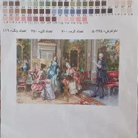 تابلو فرش نیمه تمام|تابلو فرش|بیرجند, |دیوار