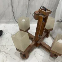 لوستر چوبی آویز