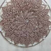 دیوارکوب مکرومه ( ماندالا)