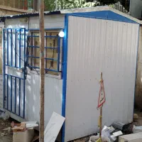 کانکس 2*3 شاسی تیر آهن حفاظ دار
