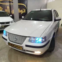سمند LX مدل ۱۳۸۹ سفید دوگانه کارخانه