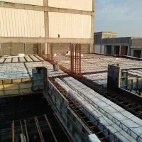 اجرای آرماتوربندی وفنداسیون سقف های بتونی فلزی