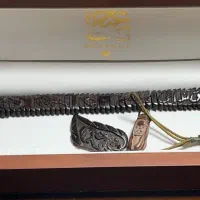 تسبیح هسته خرما قدیمی استثنایی