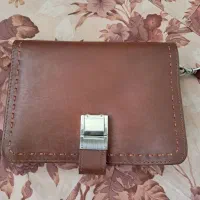 کیف مدارک چرم. رمز دار