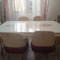 میز غذاخوری 6نفره مدل چستر