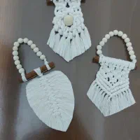 آویز دارچین مکرومه