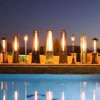 هیتر و بخاری گرمایشی هرمی