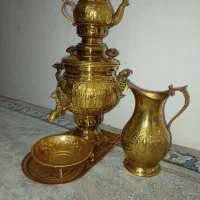 سرویس سماور برنجی