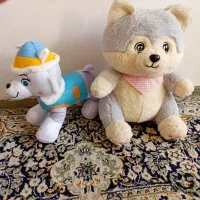 دوعدد عروسک نوعه نو و بدون استفاده