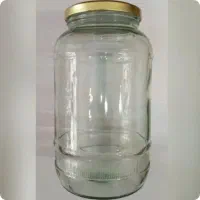 جار شیشه ای بزرگ ۲ کیلویی