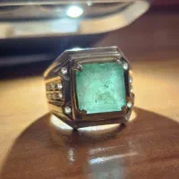 انگشتر زمرد زامبیا مرغوب