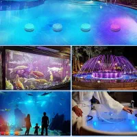 چراغ LED ریموت دار ضد آب|لامپ و چراغ|خرم‌آباد, |دیوار