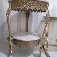 میز دو طبقه آلیاژی