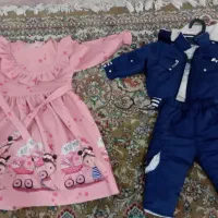 کت بچگانه و پیراهن دخترانه