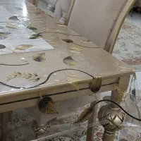 میز غذاخوری ۸ نفره با ۶ صندلی|میز و صندلی غذاخوری|گرگان, |دیوار