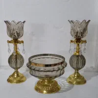 تولید شمعدان و شکلات خوری ست کامل باهم ۶۹۰|صنایع دستی و سایر لوازم تزئینی|قرچک, شهرک گلها|دیوار