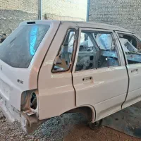 اتاق پراید ۱۱۱ سفید اسکلت اتاق ۲۰۶ سمندوشاهین