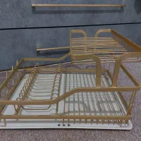 آبچکان رومیزی رنگ طلایی