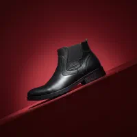 نیم بوت چرم امگا