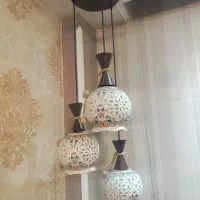 لوستر چینی سه شعله