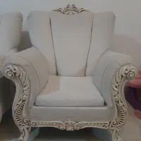 یک دست مبل بسیار بسیار تمیز و یک عدد زیرTV|مبلمان خانگی و میز عسلی|جم, |دیوار