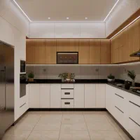 کابینت /دو  رنگ