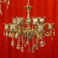 لوستر های برنزی جدید|لوستر و چراغ آویز|قم, شهرک امام حسن|دیوار