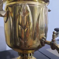 سماور آبکروم روسی|کلکسیون اشیاء عتیقه|مراغه, |دیوار