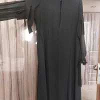 مانتو مشکی مجلسی سایز ۴۶