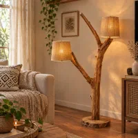 آباژور ایستاده باتنه چوب