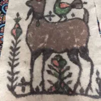 نمد|گلیم، جاجیم، گبه|کرمانشاه, |دیوار