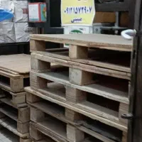 پالت چوبی به قیمت ضایعات