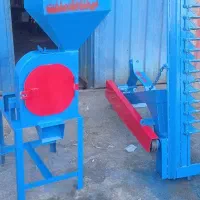 آسیاب برقی. دروگر شانه ای گشنیز و جارو. کوندیواتور