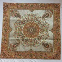 رومیزی ترمه یزد طرح افشار - شب یلدا و سفره هفت سین|پرده، رانر، رومیزی|تهران, منیریه|دیوار