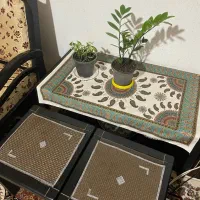 مبل ۸ نفره به همراه عسلی|مبلمان خانگی و میز عسلی|نشتارود, |دیوار