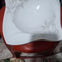 سرویس چینی ۱۲پارچه گل برجسته ایتالیا یی|ظروف سرو و پذیرایی|بندر انزلی, کوی بهار|دیوار