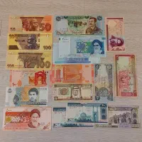 اسکناس خارجی و ایرانی