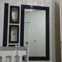 میز آرایش و تخت نوزادی|تخت و سرویس خواب|شهریار, شهریار|دیوار