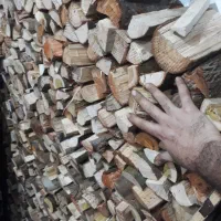 هیزم شومینه ای سایز شده و مرتب منظم و سالم|کوهنوردی و کمپینگ|شلمان, |دیوار