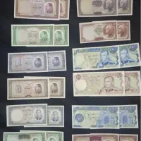 تعدادی اسکناس سریال پشت هم با کیفیت