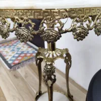 میز و تلفن برنز|مبلمان خانگی و میز عسلی|همدان, |دیوار