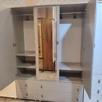 صنایع چوب کمد لباس دراور کمدلباس هاشمی جاکفشی|جاکفشی، کمد، دراور|مشهد, نکاح|دیوار