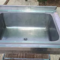 سینک صنعتی طول 80