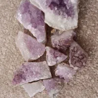 سنگ امیتیست بنفش|جواهرات|رفسنجان, |دیوار