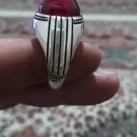 انگشتر نقره یاقوت|جواهرات|کرمانشاه, |دیوار